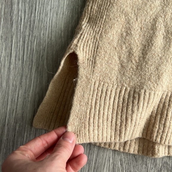 JCREW wool alpaca blend‎ sweater with pockets - Picture 5 of 6